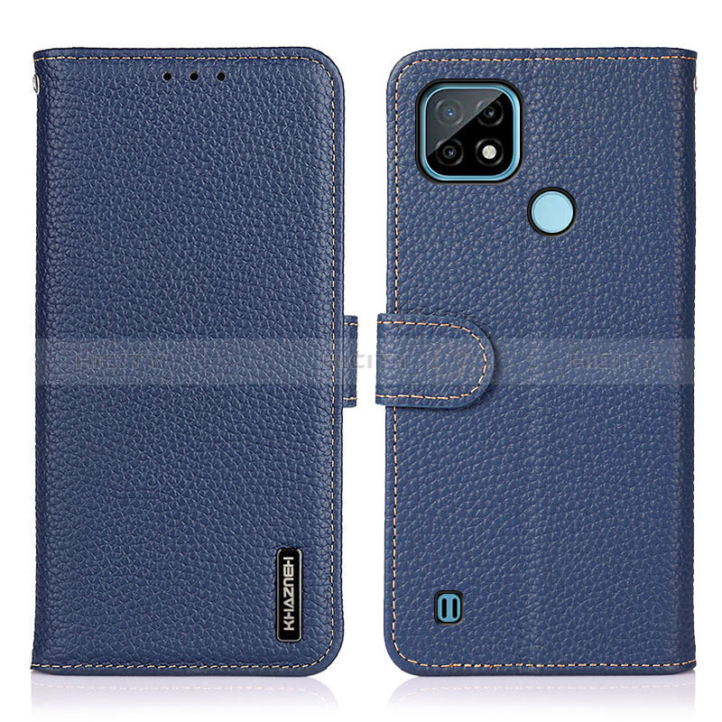 Custodia Portafoglio In Pelle Cover con Supporto B01H per Realme C21