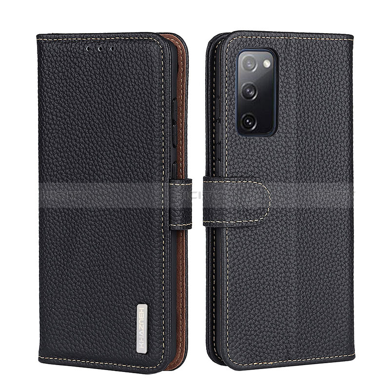 Custodia Portafoglio In Pelle Cover con Supporto B01H per Realme GT 5G Nero