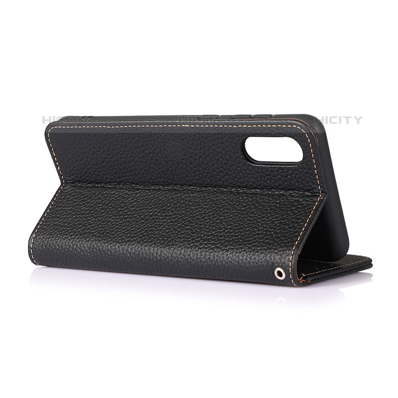 Custodia Portafoglio In Pelle Cover con Supporto B01H per Samsung Galaxy M02