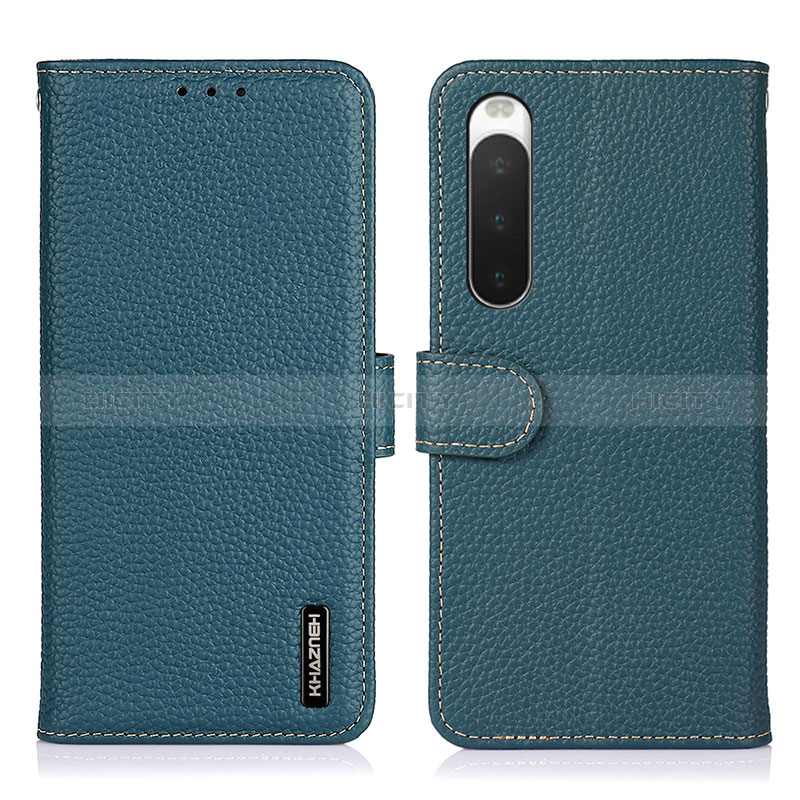 Custodia Portafoglio In Pelle Cover con Supporto B01H per Sony Xperia 10 IV SO-52C