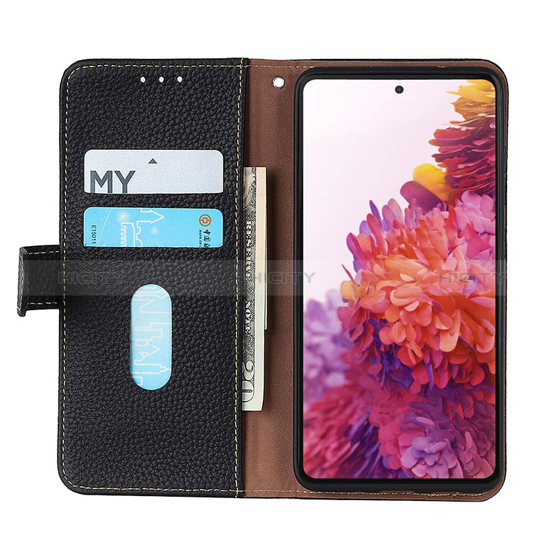 Custodia Portafoglio In Pelle Cover con Supporto B01H per Sony Xperia 10 IV SO-52C