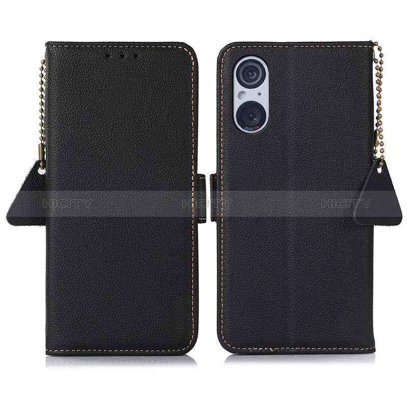 Custodia Portafoglio In Pelle Cover con Supporto B01H per Sony Xperia 5 V