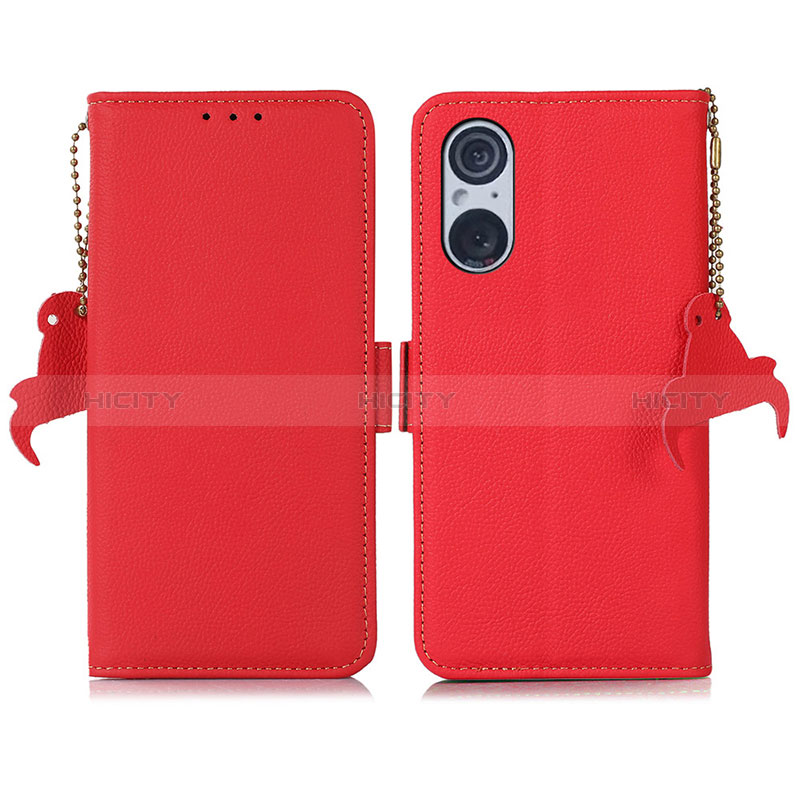 Custodia Portafoglio In Pelle Cover con Supporto B01H per Sony Xperia 5 V