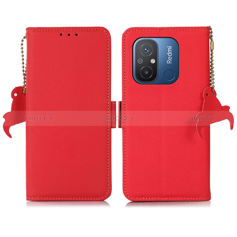 Custodia Portafoglio In Pelle Cover con Supporto B01H per Xiaomi Poco C55