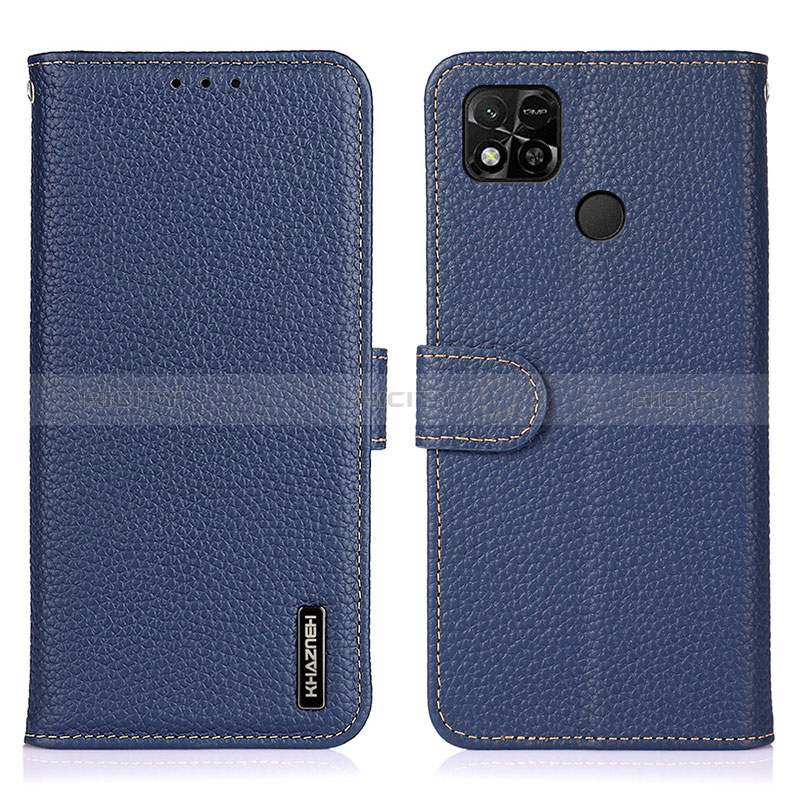 Custodia Portafoglio In Pelle Cover con Supporto B01H per Xiaomi Redmi 9 India