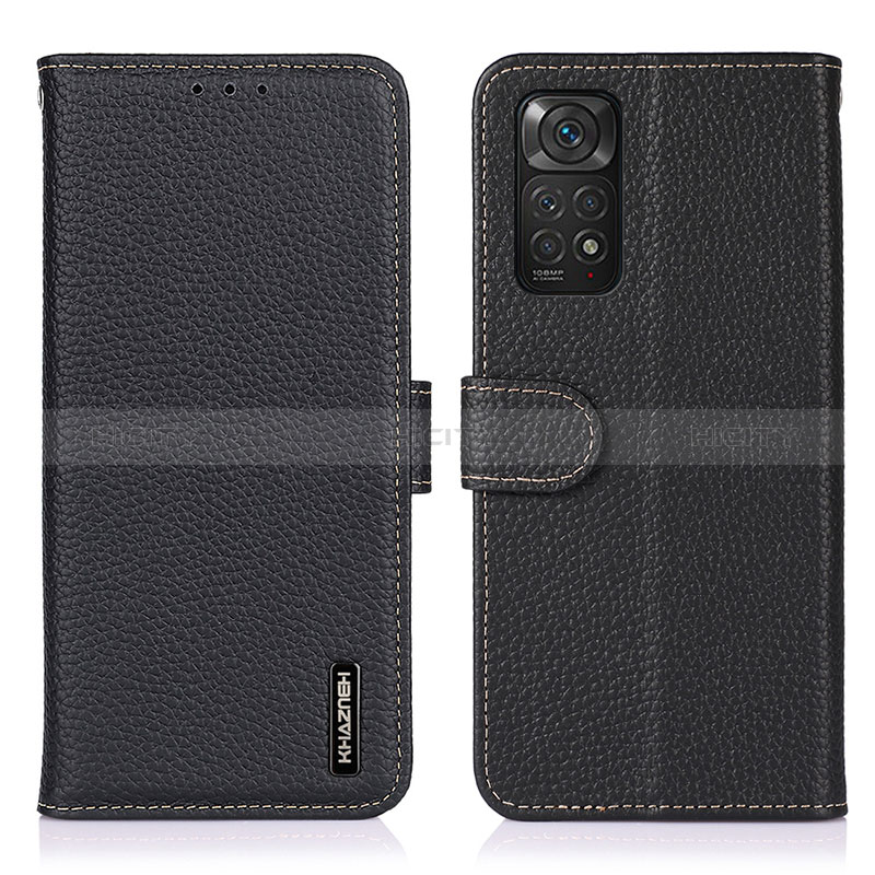 Custodia Portafoglio In Pelle Cover con Supporto B01H per Xiaomi Redmi Note 11 4G (2022)