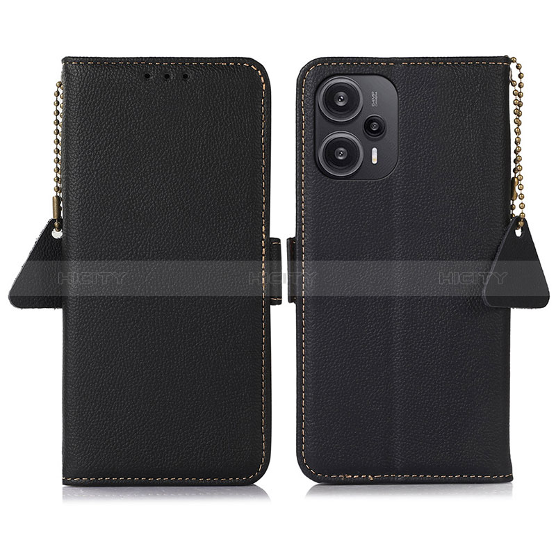 Custodia Portafoglio In Pelle Cover con Supporto B01H per Xiaomi Redmi Note 12 Turbo 5G