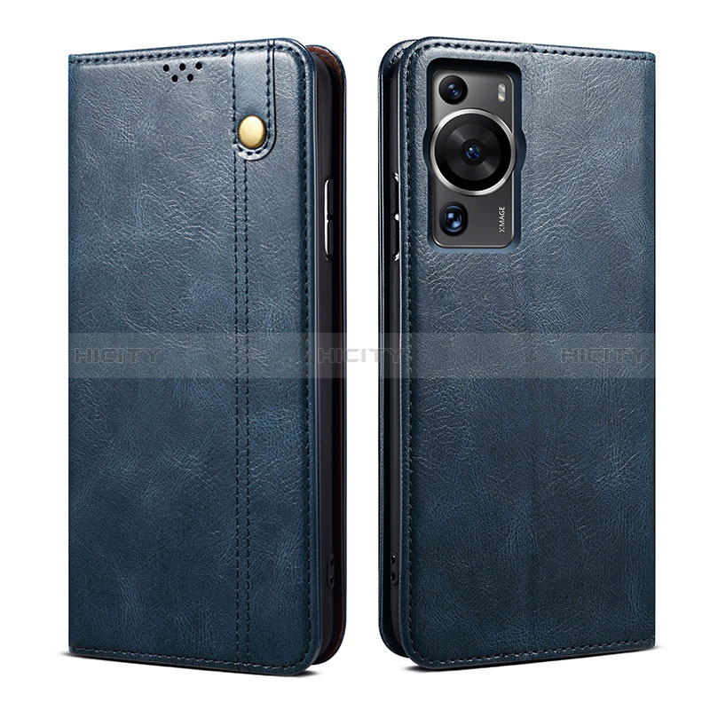 Custodia Portafoglio In Pelle Cover con Supporto B01S per Huawei P60 Pro