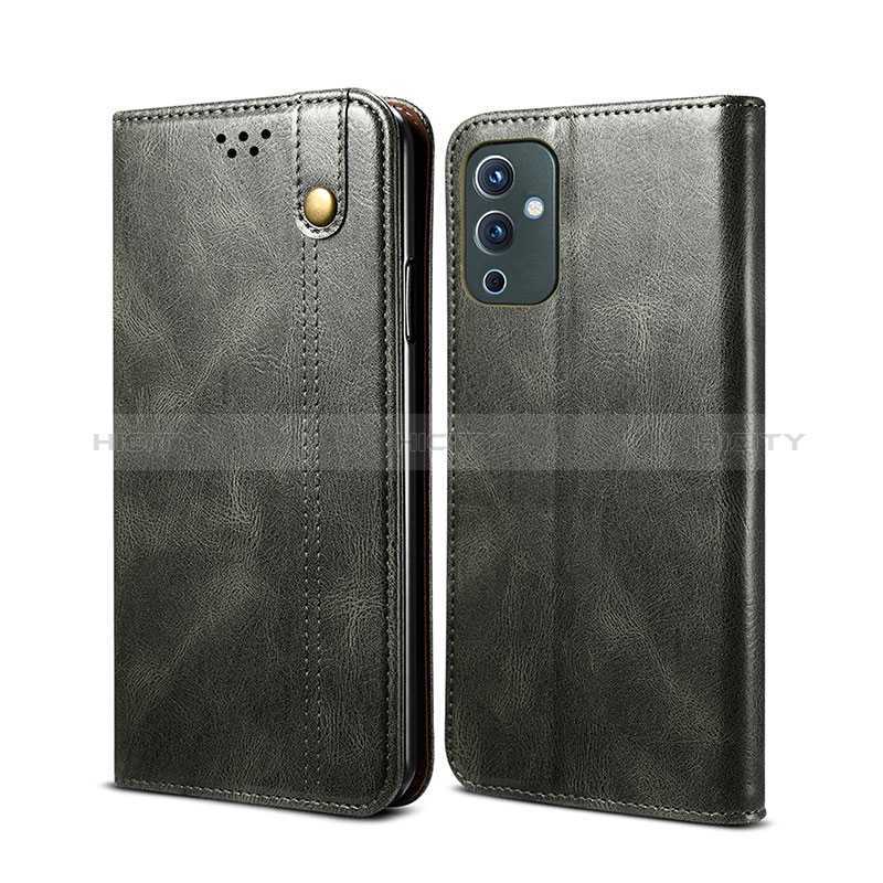 Custodia Portafoglio In Pelle Cover con Supporto B01S per OnePlus 9 5G