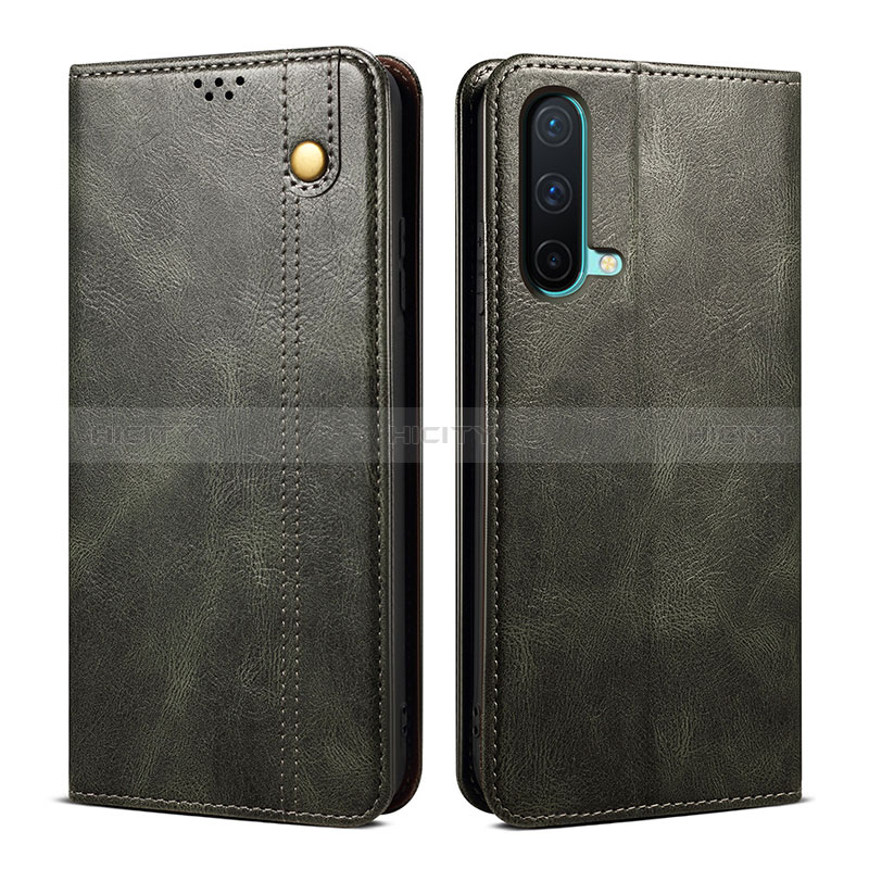 Custodia Portafoglio In Pelle Cover con Supporto B01S per OnePlus Nord CE 5G