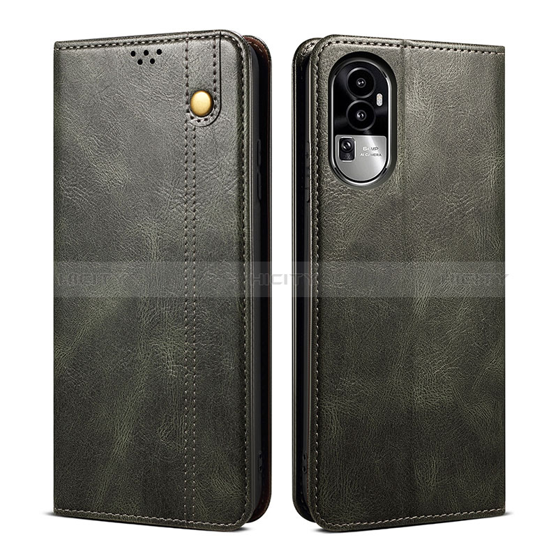 Custodia Portafoglio In Pelle Cover con Supporto B01S per Oppo Reno10 Pro+ Plus 5G