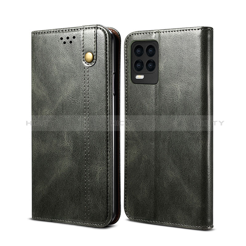 Custodia Portafoglio In Pelle Cover con Supporto B01S per Realme 8 4G