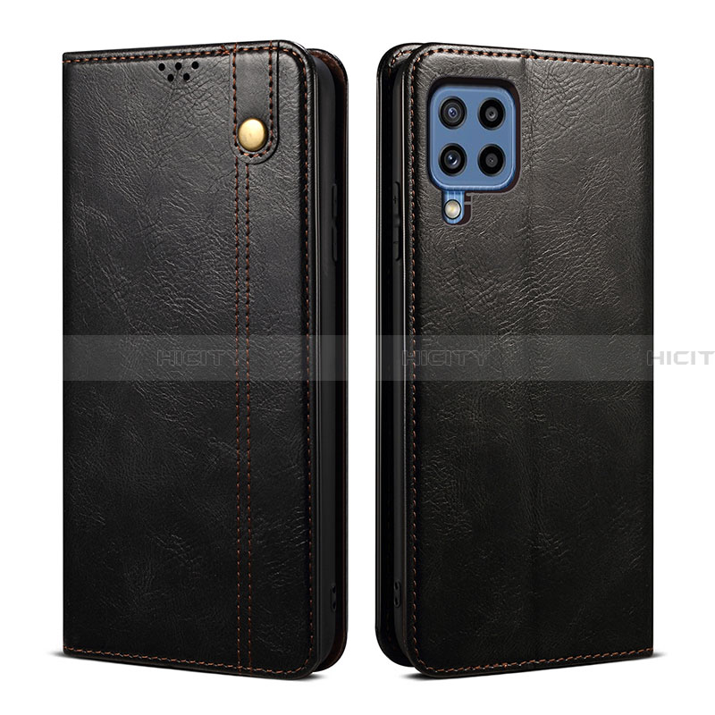 Custodia Portafoglio In Pelle Cover con Supporto B01S per Samsung Galaxy A22 4G