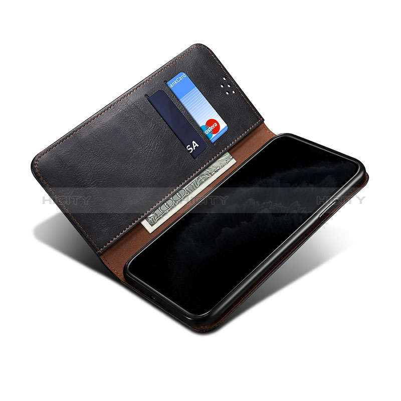 Custodia Portafoglio In Pelle Cover con Supporto B01S per Samsung Galaxy M11