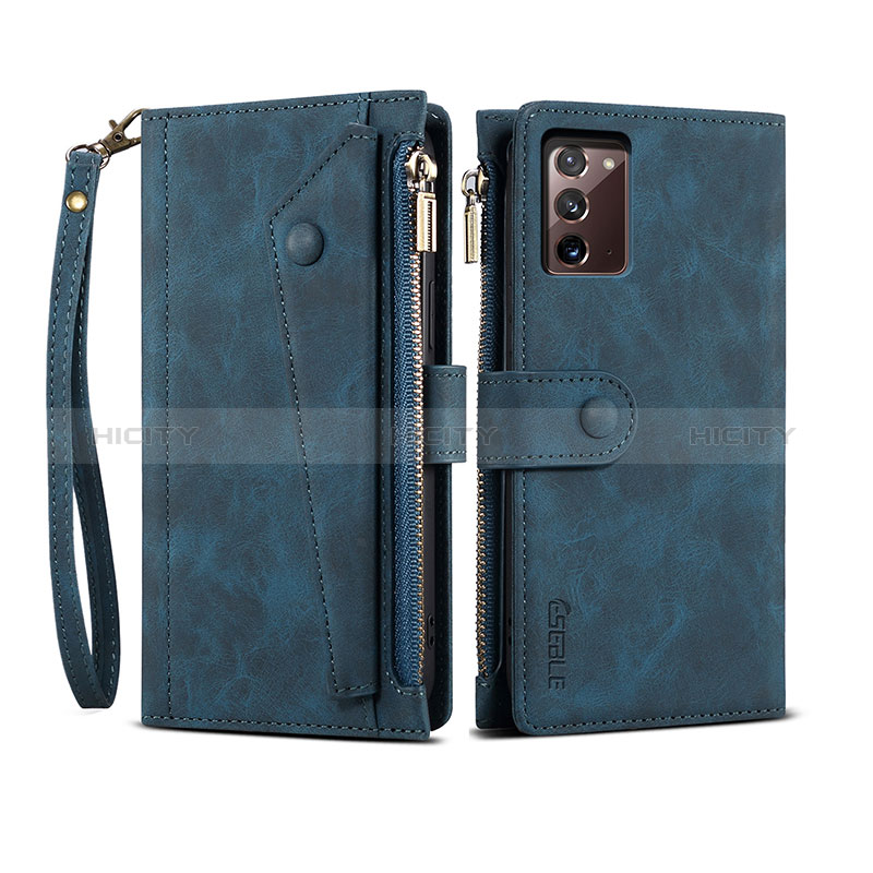 Custodia Portafoglio In Pelle Cover con Supporto B01S per Samsung Galaxy Note 20 5G