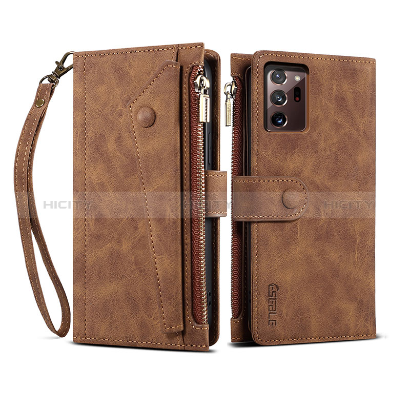 Custodia Portafoglio In Pelle Cover con Supporto B01S per Samsung Galaxy Note 20 Ultra 5G