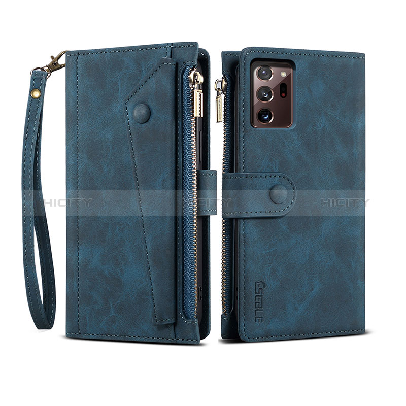 Custodia Portafoglio In Pelle Cover con Supporto B01S per Samsung Galaxy Note 20 Ultra 5G