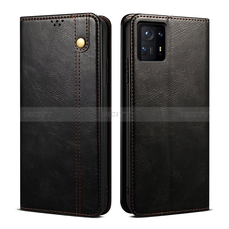 Custodia Portafoglio In Pelle Cover con Supporto B01S per Xiaomi Mi Mix 4 5G Nero