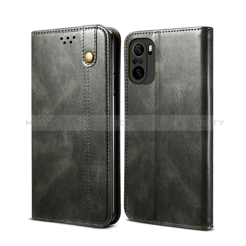 Custodia Portafoglio In Pelle Cover con Supporto B01S per Xiaomi Poco F3 5G