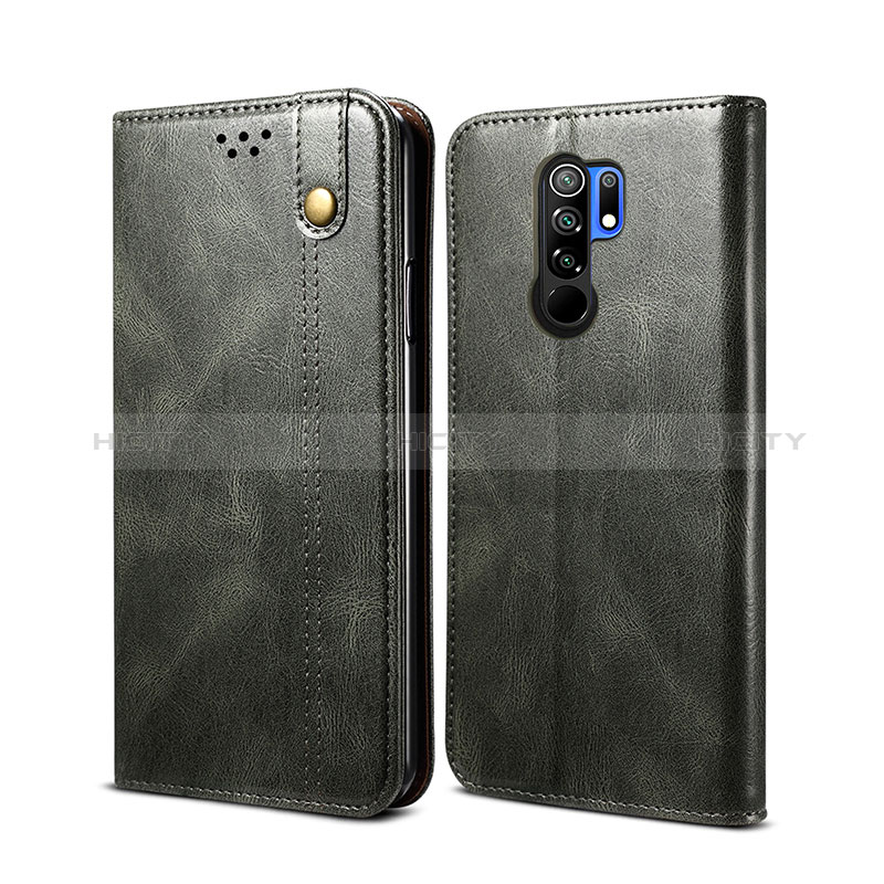 Custodia Portafoglio In Pelle Cover con Supporto B01S per Xiaomi Redmi 9