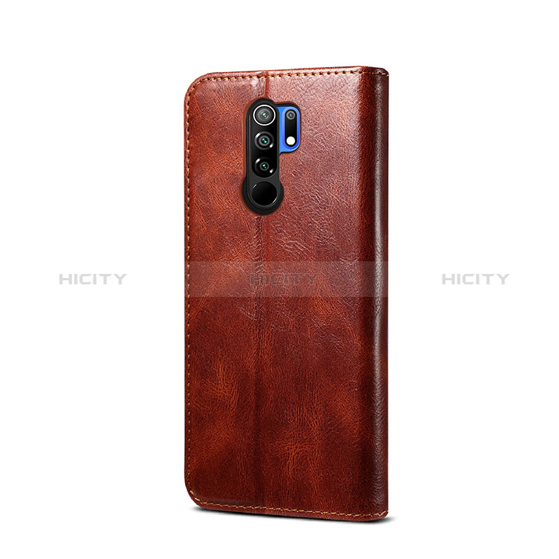 Custodia Portafoglio In Pelle Cover con Supporto B01S per Xiaomi Redmi 9