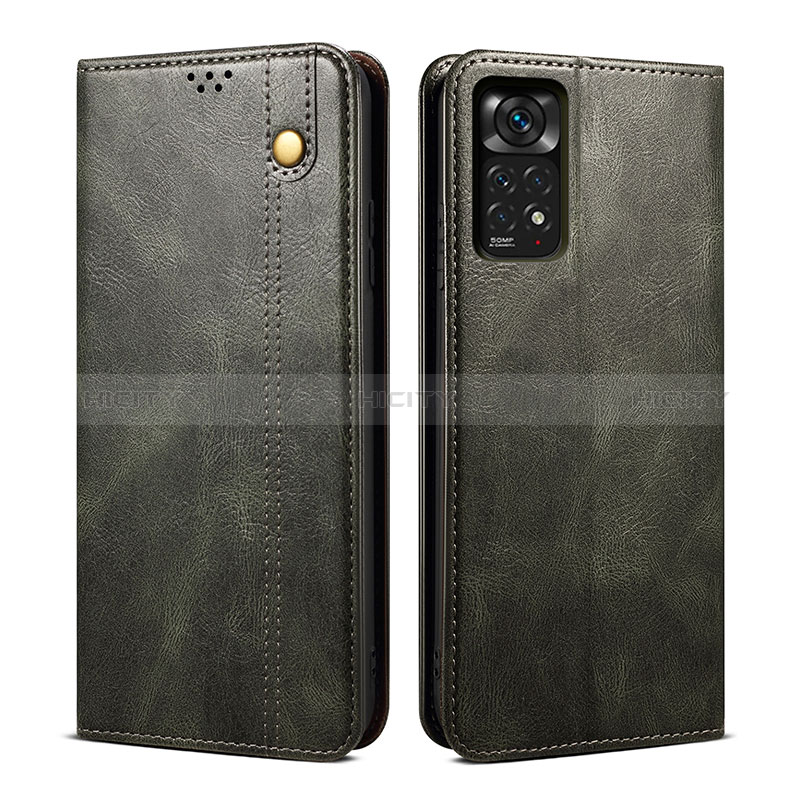 Custodia Portafoglio In Pelle Cover con Supporto B01S per Xiaomi Redmi Note 11 4G (2022)