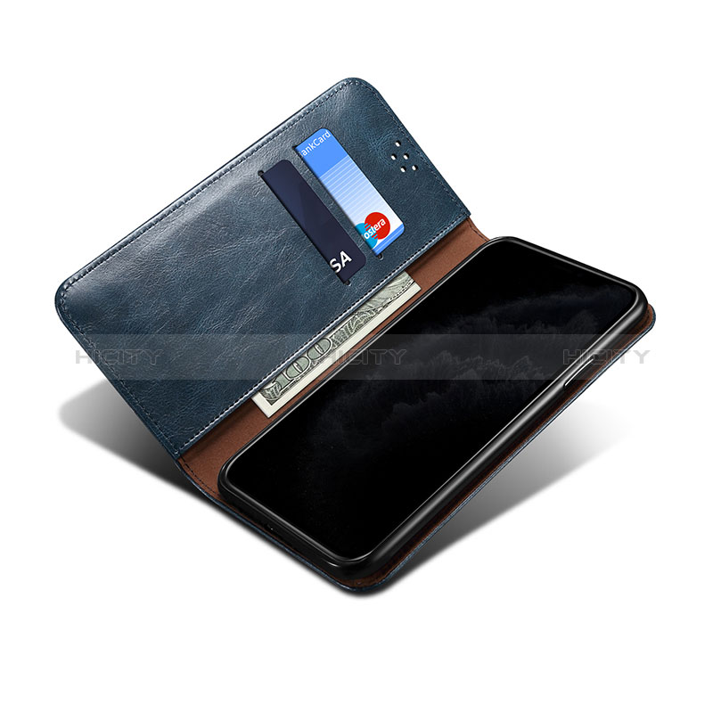 Custodia Portafoglio In Pelle Cover con Supporto B01S per Xiaomi Redmi Note 9T 5G
