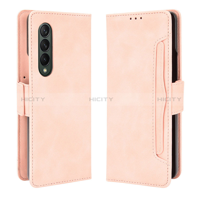 Custodia Portafoglio In Pelle Cover con Supporto B01Y per Samsung Galaxy Z Fold3 5G