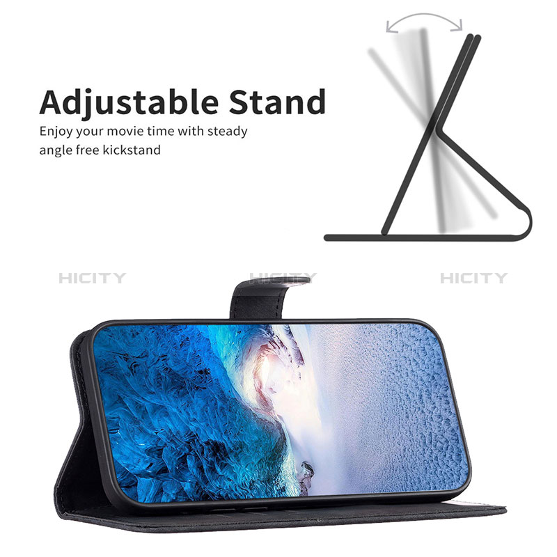 Custodia Portafoglio In Pelle Cover con Supporto B02F per Google Pixel 7 Pro 5G