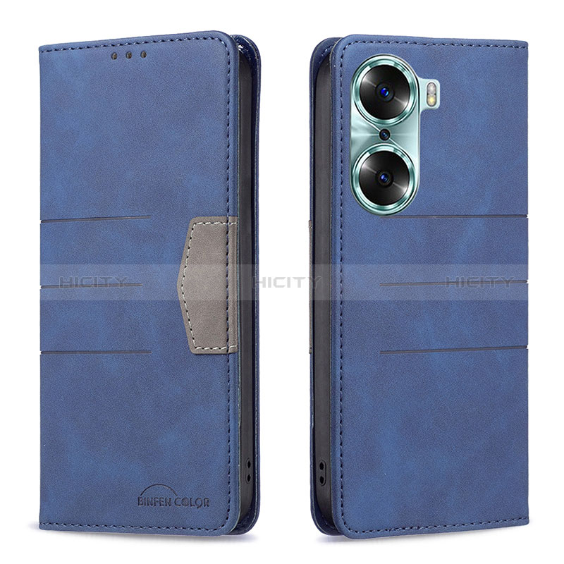 Custodia Portafoglio In Pelle Cover con Supporto B02F per Huawei Honor 60 5G