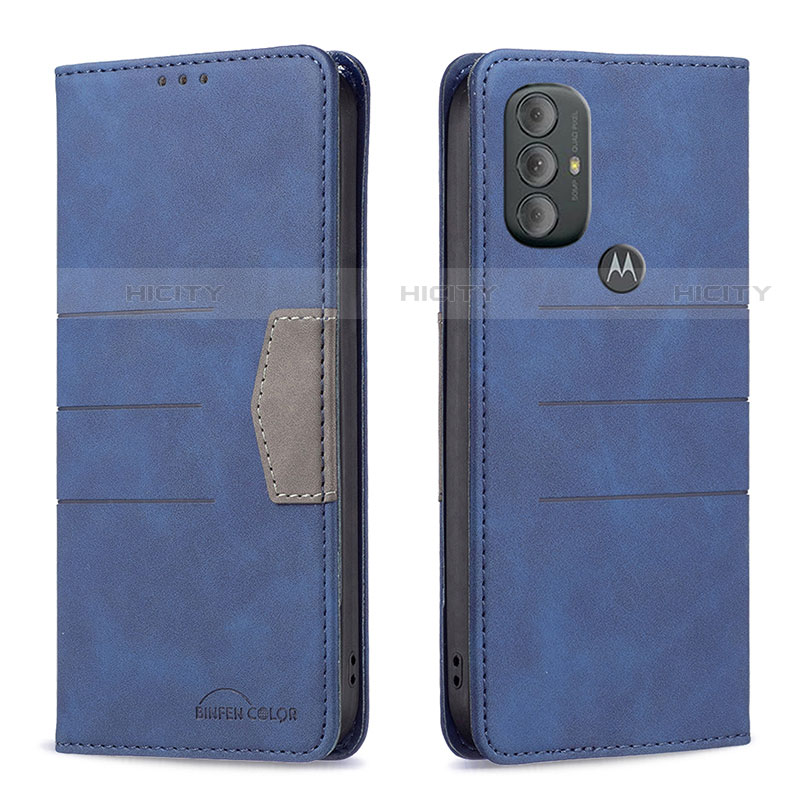 Custodia Portafoglio In Pelle Cover con Supporto B02F per Motorola Moto G Play (2023)