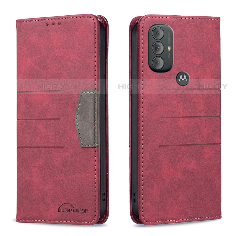 Custodia Portafoglio In Pelle Cover con Supporto B02F per Motorola Moto G Play (2023)