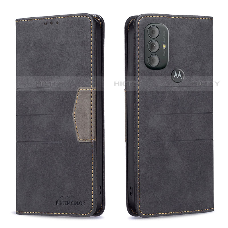 Custodia Portafoglio In Pelle Cover con Supporto B02F per Motorola Moto G Power (2022)