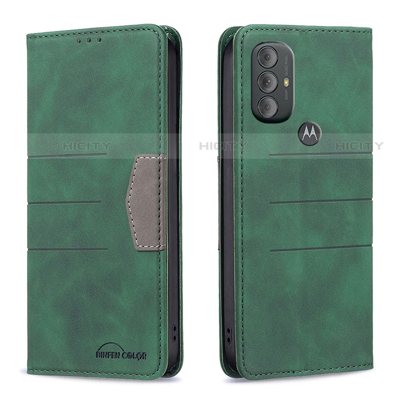 Custodia Portafoglio In Pelle Cover con Supporto B02F per Motorola Moto G Power (2022)