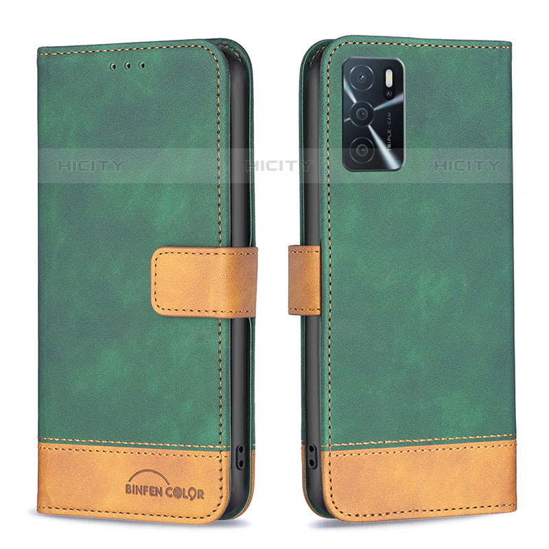 Custodia Portafoglio In Pelle Cover con Supporto B02F per Oppo A54s