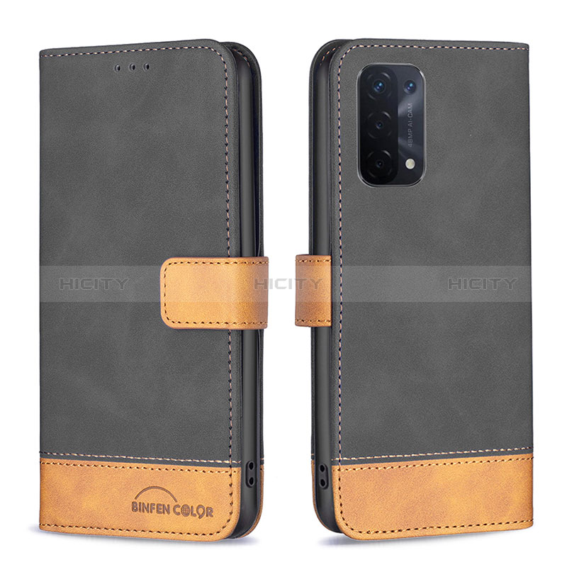 Custodia Portafoglio In Pelle Cover con Supporto B02F per Oppo A74 5G