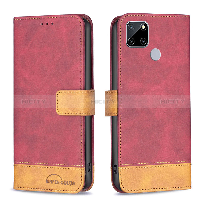 Custodia Portafoglio In Pelle Cover con Supporto B02F per Realme C12