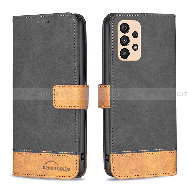 Custodia Portafoglio In Pelle Cover con Supporto B02F per Samsung Galaxy A33 5G