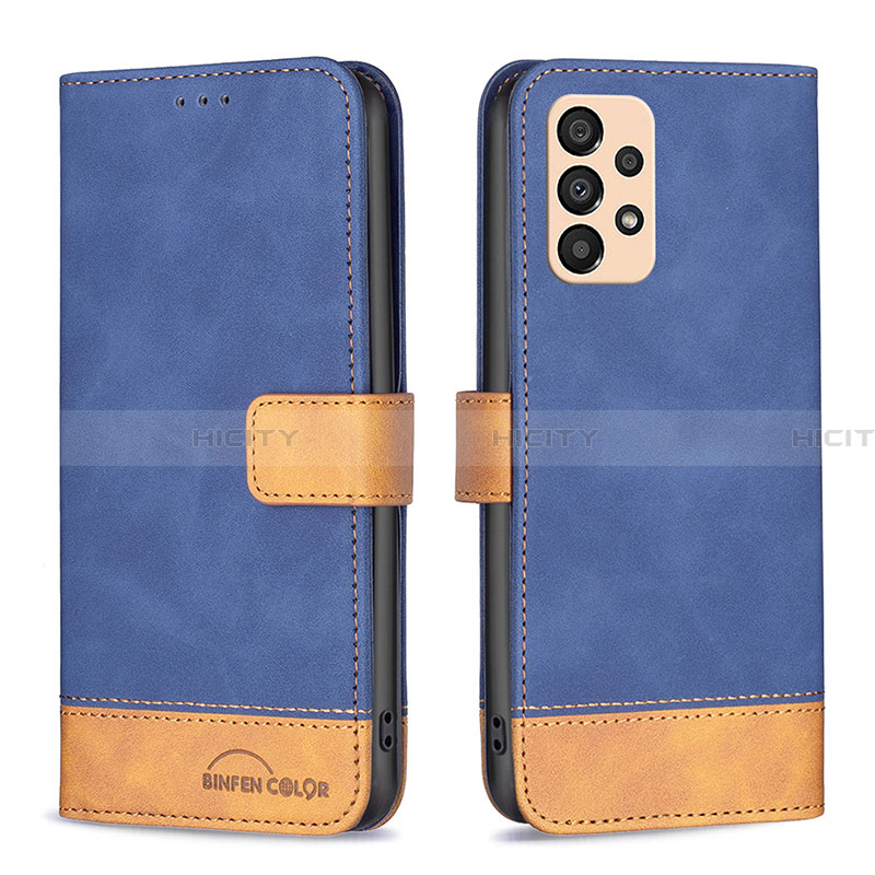 Custodia Portafoglio In Pelle Cover con Supporto B02F per Samsung Galaxy A33 5G