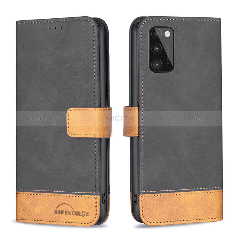 Custodia Portafoglio In Pelle Cover con Supporto B02F per Samsung Galaxy A41