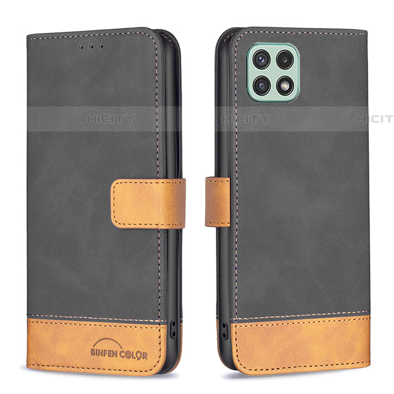 Custodia Portafoglio In Pelle Cover con Supporto B02F per Samsung Galaxy F42 5G