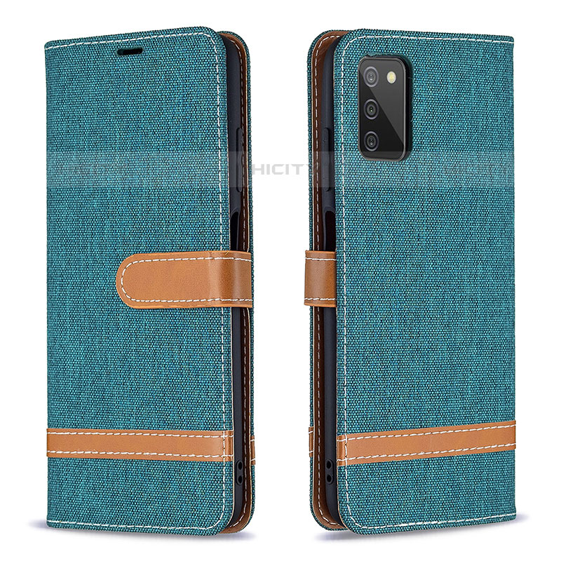 Custodia Portafoglio In Pelle Cover con Supporto B02F per Samsung Galaxy M02s