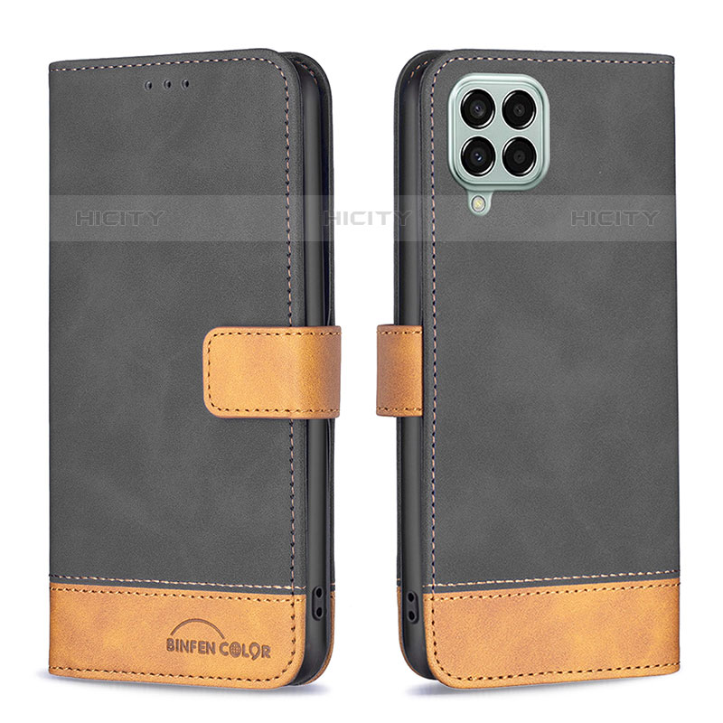 Custodia Portafoglio In Pelle Cover con Supporto B02F per Samsung Galaxy M33 5G