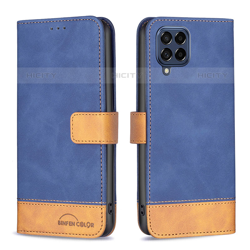 Custodia Portafoglio In Pelle Cover con Supporto B02F per Samsung Galaxy M53 5G