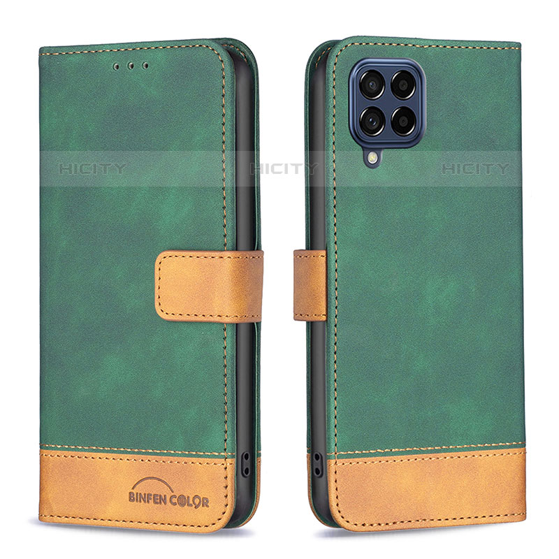 Custodia Portafoglio In Pelle Cover con Supporto B02F per Samsung Galaxy M53 5G