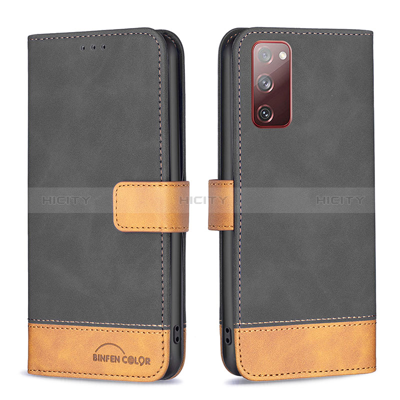 Custodia Portafoglio In Pelle Cover con Supporto B02F per Samsung Galaxy S20 FE 5G