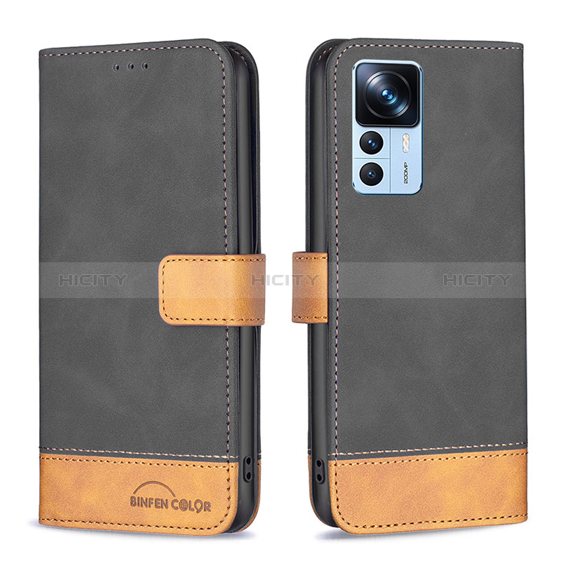 Custodia Portafoglio In Pelle Cover con Supporto B02F per Xiaomi Mi 12T 5G