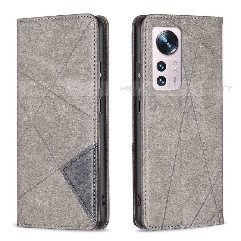 Custodia Portafoglio In Pelle Cover con Supporto B02F per Xiaomi Mi 12X 5G