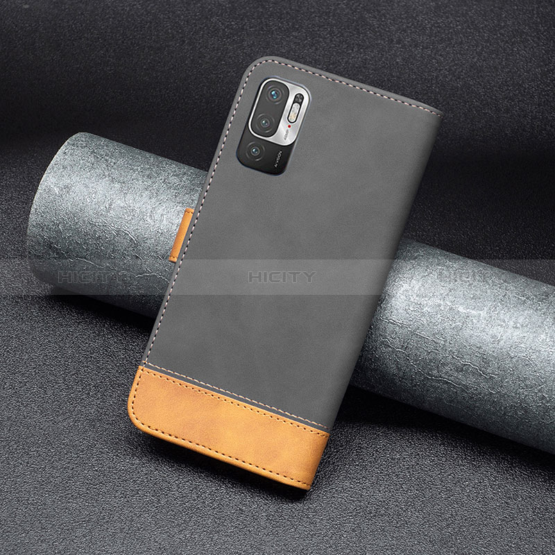 Custodia Portafoglio In Pelle Cover con Supporto B02F per Xiaomi POCO M3 Pro 5G