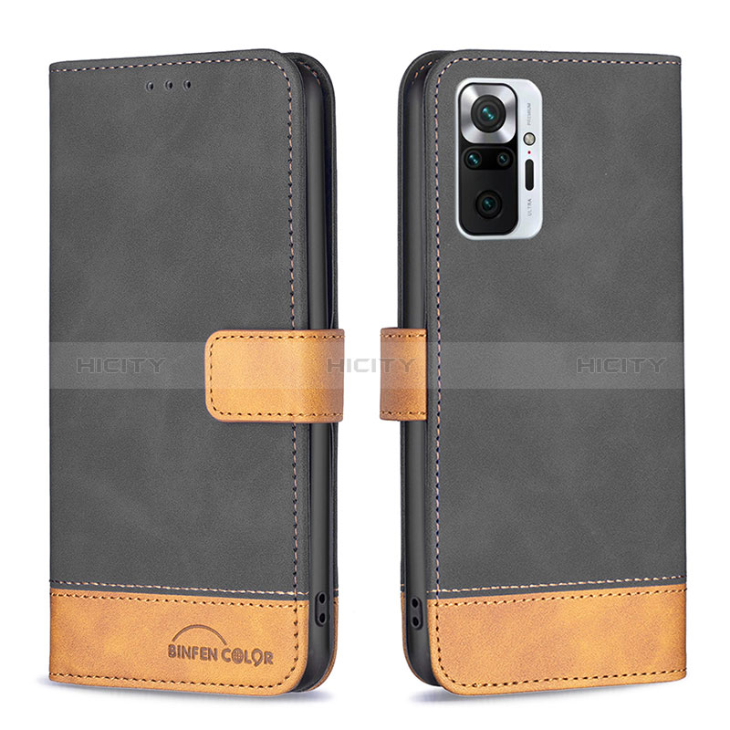 Custodia Portafoglio In Pelle Cover con Supporto B02F per Xiaomi Redmi Note 10 Pro Max